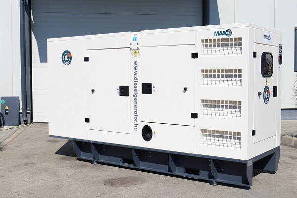 Genset with soundproofing & wheatherproof canopy